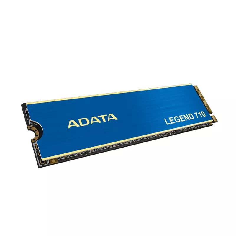 SSD M.2 ADATA LEGEND 710 256 GB — PCIe 3.0 NVMe, čítanie 2100 MB/s, zápis 1000 MB/s