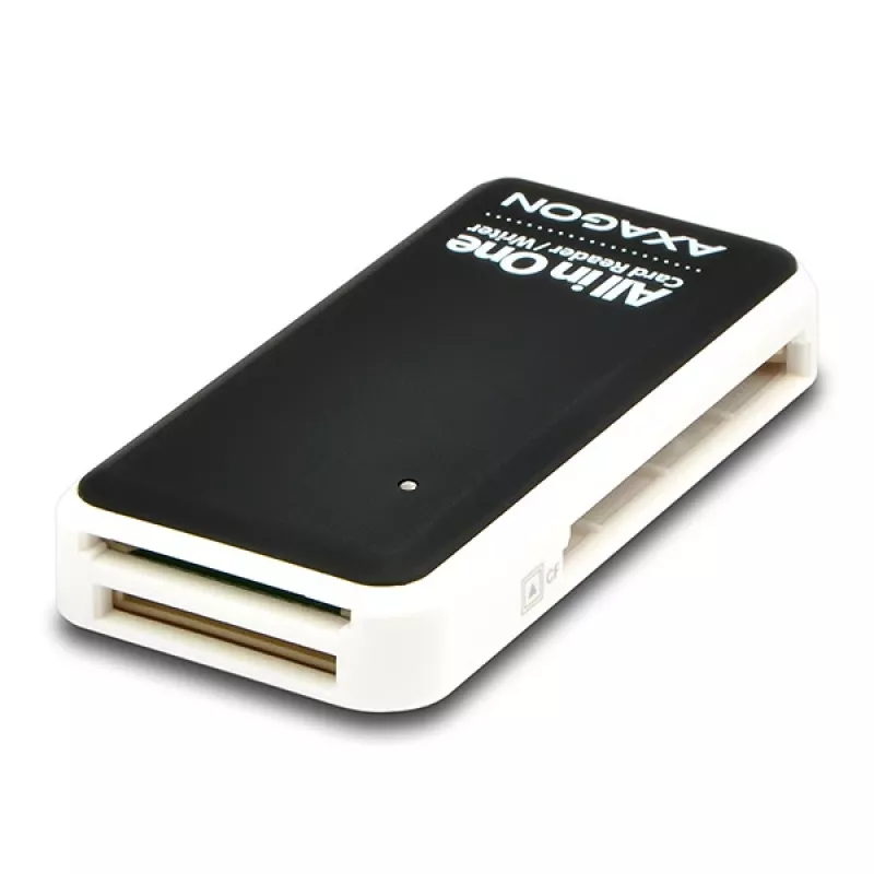 Axagon CRE-X1 externá 5-slotová čítačka kariet, CF, CF Type II, MMC, MMC Mobile, MMCmicro, MS Duo, MS PRO, Memory Stick (MS), MicroDrive, MicroSD...,