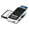 Axagon CRE-X1 externá 5-slotová čítačka kariet, CF, CF Type II, MMC, MMC Mobile, MMCmicro, MS Duo, MS PRO, Memory Stick (MS), MicroDrive, MicroSD...,