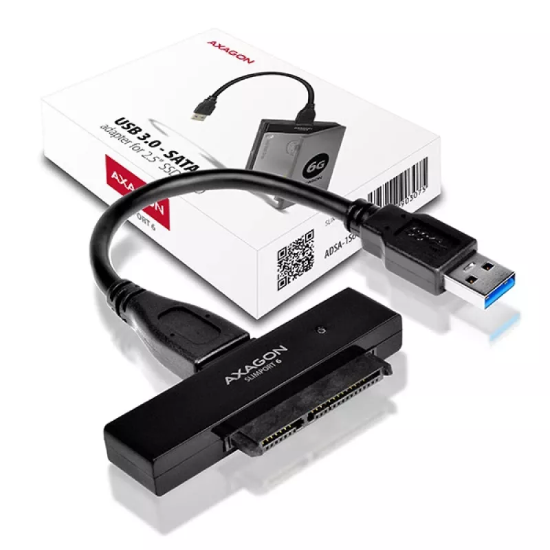 Axagon ADSA-1S6 USB 3.0 - 2,5 palcový HDD SATA