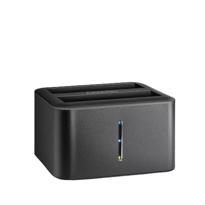 Axagon ADSA-D25 SuperSpeed USB DUAL 2.5 palcová SSD/HDD MINI dokovacia stanica