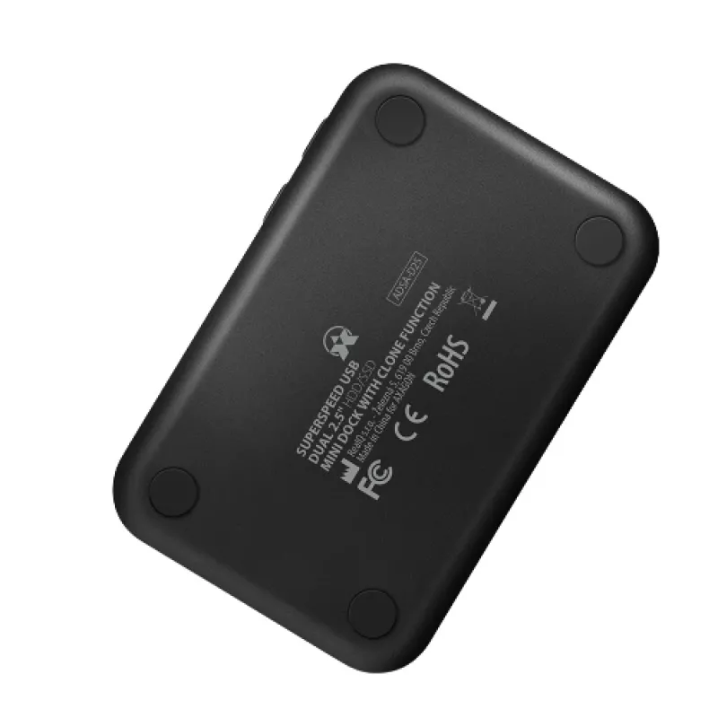 Axagon ADSA-D25 SuperSpeed USB DUAL 2.5 palcová SSD/HDD MINI dokovacia stanica