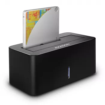 AXAGON ADSA-SN - HDD - Hybrid - SSD - SATA - Serial ATA II - Serial ATA III - 2.5,3.5 palcov - USB 3.2 Gen 1 (3.1 Gen 1) Type-A - 5 Gbit/s - čierna