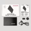 HDD/SSD puzdro AXAGON EE25-A6M — 2,5 palca SATA, USB 3.2 Gen 1 (5 Gbit/s), Micro-USB B na USB Type-A, hliník, čierna