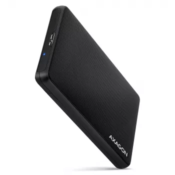 Axagon EE25-SL bezskrutkové USB 3.2 Gen 1 - SATA 6G externé puzdro pre 2,5 palcové SSD/HDD