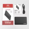 Axagon EE25-SLC bezskrutkové USB-C 3.2 Gen 1 - SATA 6G externé puzdro pre 2,5 palcové SSD/HDD