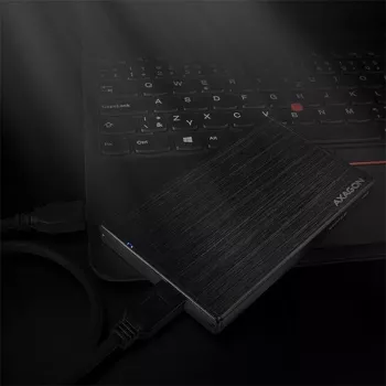 Axagon EE25-XA6 kompaktné hliníkové USB 3.2 Gen 1 - SATA 6G externé puzdro pre 2,5 palcové SSD/HDD
