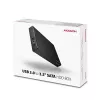 Axagon EE35-XA3 kompaktné hliníkové USB 3.2 Gen 1 externé puzdro SATA pre 3,5-palcové pevné disky