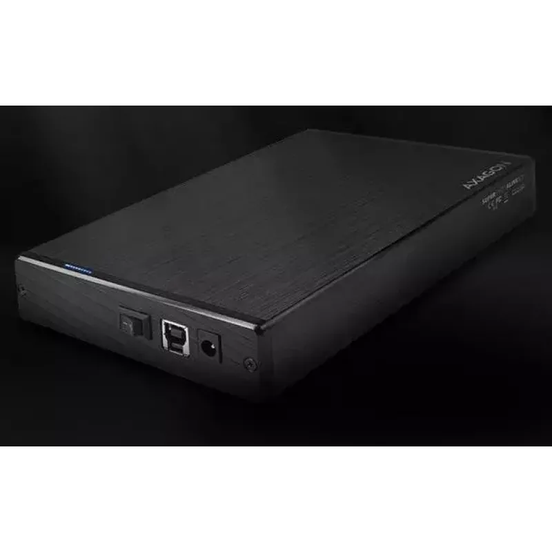 Axagon EE35-XA3 kompaktné hliníkové USB 3.2 Gen 1 externé puzdro SATA pre 3,5-palcové pevné disky