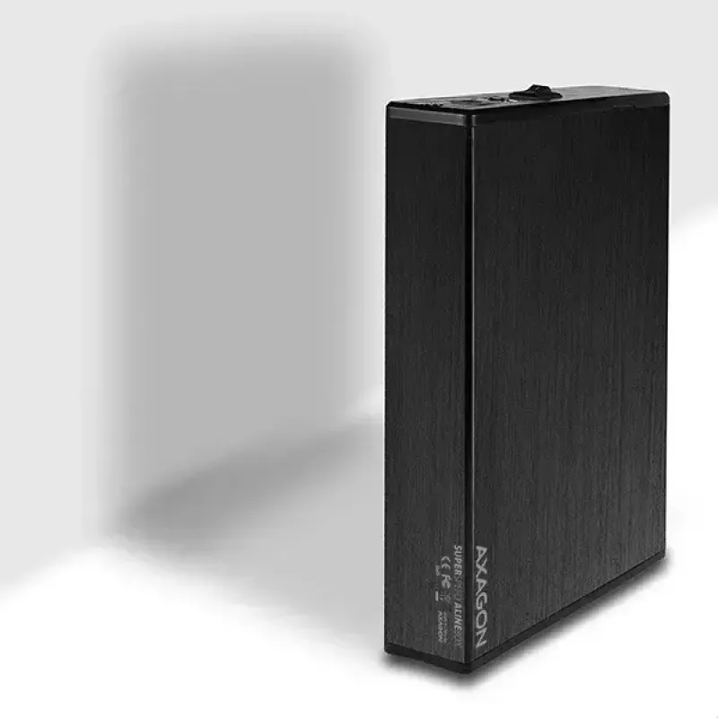 Axagon EE35-XA3 kompaktné hliníkové USB 3.2 Gen 1 externé puzdro SATA pre 3,5-palcové pevné disky