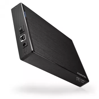Axagon EE35-XA3 kompaktné hliníkové USB 3.2 Gen 1 externé puzdro SATA pre 3,5-palcové pevné disky