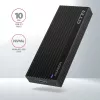 Axagon EEM2-GTR externé USB-C 3.2 Gen 2 kovové puzdro pre M.2 NVMe SSD