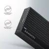 Axagon EEM2-GTR externé USB-C 3.2 Gen 2 kovové puzdro pre M.2 NVMe SSD