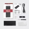 Axagon EEM2-GTR externé USB-C 3.2 Gen 2 kovové puzdro pre M.2 NVMe SSD