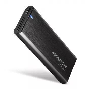 SSD puzdro Axagon EEM2-SBC USB-C 3.2 Gen 2 čierna M.2