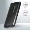 SSD puzdro Axagon EEM2-SBC USB-C 3.2 Gen 2 čierna M.2