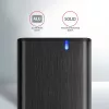 SSD puzdro Axagon EEM2-SBC USB-C 3.2 Gen 2 čierna M.2