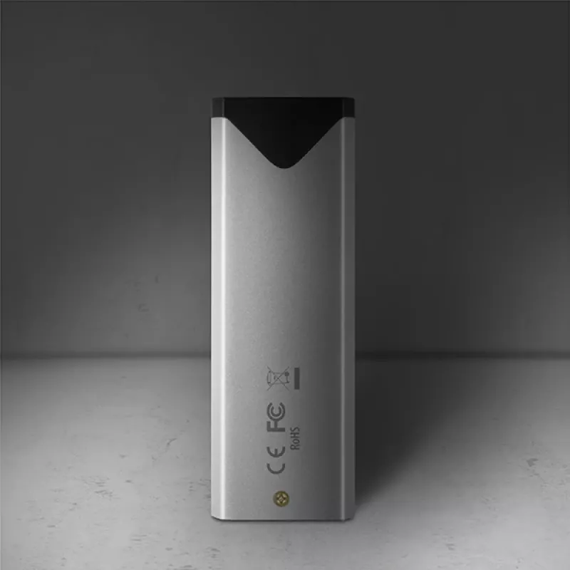 Axagon EEM2-UG2 externé USB-C 10Gbps kovové puzdro pre M.2 NVMe SSD disky. Strieborná