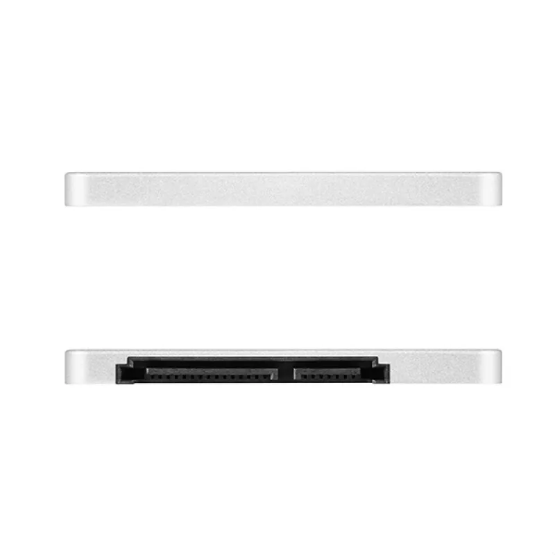 Axagon RSS-M2SD SATA - M.2 SATA SSD, interný 2,5-palcový ALU box, strieborný