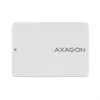 Axagon RSS-M2SD SATA - M.2 SATA SSD, interný 2,5-palcový ALU box, strieborný