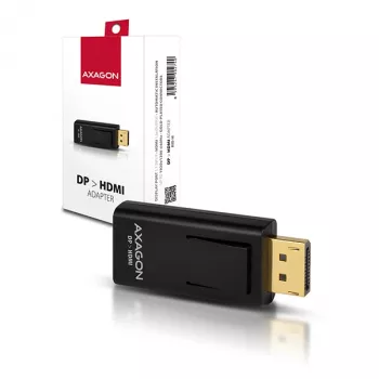 Káblový prepínač Axagon RVD-HI DisplayPort na HDMI čierny