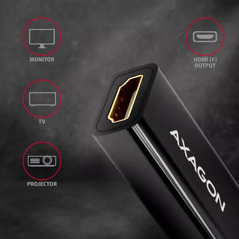 Axagon RVD-HI14N DisplayPort -> HDMI 1.4 adaptér 4K/30Hz