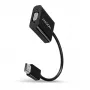 Axagon RVH-VGAN HDMI -> VGA adaptér FullHD, 1920x1200, audio výstup, napájanie