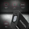 Axagon RVH-VGAN HDMI -> VGA adaptér FullHD, 1920x1200, audio výstup, napájanie