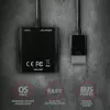Axagon RVH-VGAN HDMI -> VGA adaptér FullHD, 1920x1200, audio výstup, napájanie