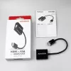 Axagon RVH-VGAN HDMI -> VGA adaptér FullHD, 1920x1200, audio výstup, napájanie