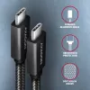 Axagon BUCM32-CM20AB SPEED+ USB-C USB 20Gbps/100W kábel 2 m