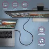 Axagon BUCM32-CM20AB SPEED+ USB-C USB 20Gbps/100W kábel 2 m