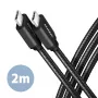 Axagon BUCM3-CM20AB SPEED USB-C <> USB-C 3.2 Gen 1 kábel 2 m