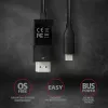 Axagon RVC-DPC USB-C -> DisplayPort kábel 1,8m 4K/60Hz