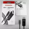 Axagon RVC-DPC USB-C -> DisplayPort kábel 1,8m 4K/60Hz