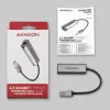 AXAGON ADE-25R adaptér USB-A 3.2 Gen 1 na 2,5 Gigabit Ethernet, sivý