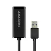 Axagon ADE-SR USB-A Gigabit Ethernet adaptér, káblový, USB, Ethernet, 1000 Mbit/s, čierny