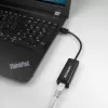 Axagon ADE-SR USB-A Gigabit Ethernet adaptér, káblový, USB, Ethernet, 1000 Mbit/s, čierny
