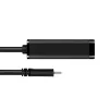 Axagon ADE-SRC USB-C Gigabit Ethernet adaptér, káblový, USB Type-C, Ethernet, 1000 Mbit/s, čierny
