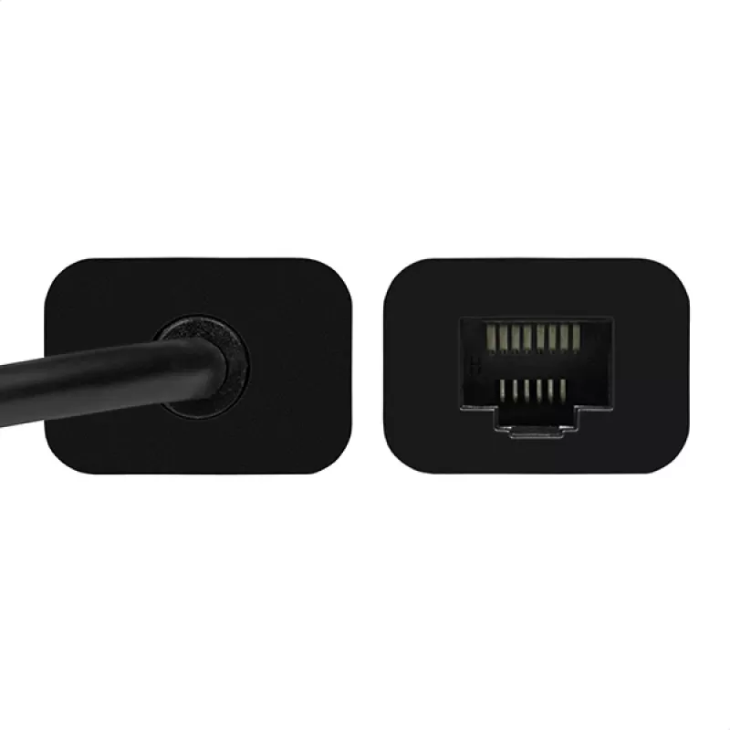 Axagon ADE-SRC USB-C Gigabit Ethernet adaptér, káblový, USB Type-C, Ethernet, 1000 Mbit/s, čierny
