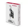 Axagon PCEA-S2N PCIe - 2x sériový konektor 250 kbps adaptér so SP & LP