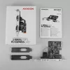 Axagon PCEA-S2N PCIe - 2x sériový konektor 250 kbps adaptér so SP & LP