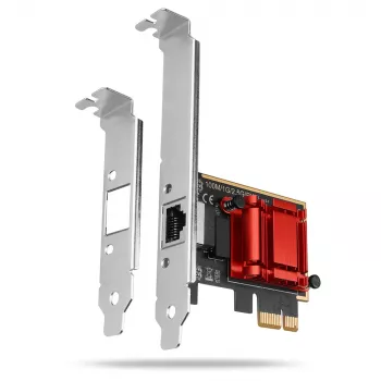 Axagon PCEE-G25 PCIe - 2.5 Gigabit Ethernet adaptér Realtek 8125, PXE, so SP & LP