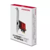 Axagon PCEE-G25 PCIe - 2.5 Gigabit Ethernet adaptér Realtek 8125, PXE, so SP & LP