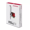 AXAGON PCEE-GIX sieťová karta PCIe Gigabit Ethernet, Intel I210-AT