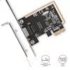 Axagon PCEE-GRF PCIe - Gigabit Ethernet adaptér Realtek 8111F vrátane SP & LP