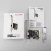 Axagon PCEE-GRF PCIe - Gigabit Ethernet adaptér Realtek 8111F vrátane SP & LP