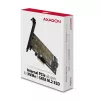 Axagon PCEM2-D PCIe x4 - M.2 NVMe M-Key + SATA B-Key slot adaptér so SP & LP