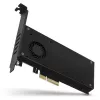 Axagon PCEM2-DC PCIe x4 - M.2 NVMe M-Key + SATA B-Key slot adaptér s chladičom, SP & LP
