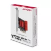 Rozhranie karta AXAGON PCES-SA6 — PCIe na SATA (ASM1166), 6 Gbit/s, full-height/low-profile, interná